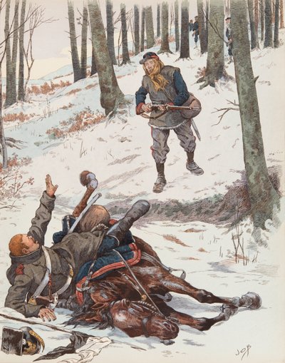 Jacques Marie Gaston Onfroy de Breville dit JOB - Le Moblot (Soldato della Guardia Nazionale Mobile durante la Guerra del 1870), Collezione Privata da pseudonym for Onfray de Breville Jacques Job