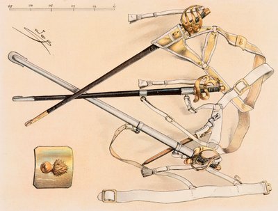 Equipaggiamento delle truppe francesi di tutti i tempi: Sciabola di cavalleria da pseudonym for Onfray de Breville Jacques Job