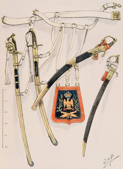 Jacques Marie Gaston Onfray de Breville detto JOB (1858-1931) - Uniforme delle truppe francesi di tutti i tempi: Guardia Imperiale Secondo Impero da pseudonym for Onfray de Breville Jacques Job