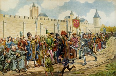 Luigi XI di Francia, detto il Prudente (1423-1483), rivisto il 14 settembre da pseudonym for Onfray de Breville Jacques Job