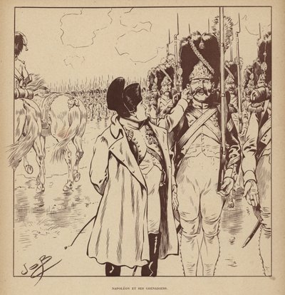 Napoleone e i suoi granatieri da pseudonym for Onfray de Breville Jacques Job
