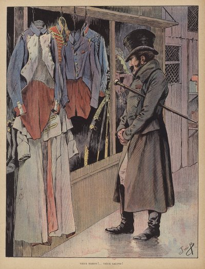 Vecchi vestiti! Vecchie strisce! da pseudonym for Onfray de Breville Jacques Job