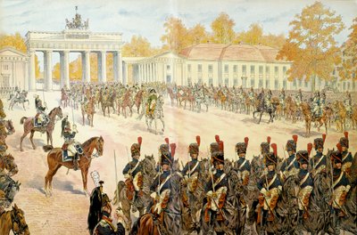 Il 27 ottobre 1806 Napoleone I Bonaparte e il suo esercito entrarono a Berlino da pseudonym for Onfray de Breville Jacques Job