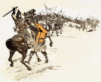 Non si prende mai il re degli scacchi, risposta di Luigi VI il Grosso, re dei Franchi, uccidendo il soldato inglese che aveva afferrato le redini del suo cavallo dicendo 