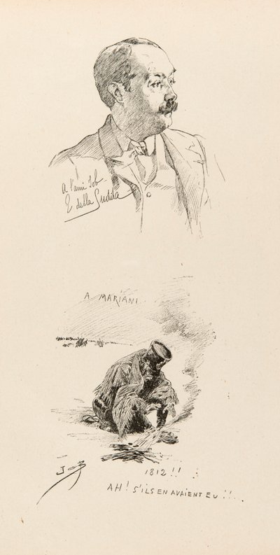 Ritratto di Job (Jacques Marie Gaston Onfroy de Breville) da pseudonym for Onfray de Breville Jacques Job