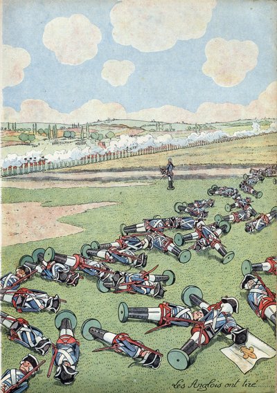 Scena della storia di Francia con giocattoli: Guerra di Successione Austriaca (1740-1748). Truppa di fanti dell