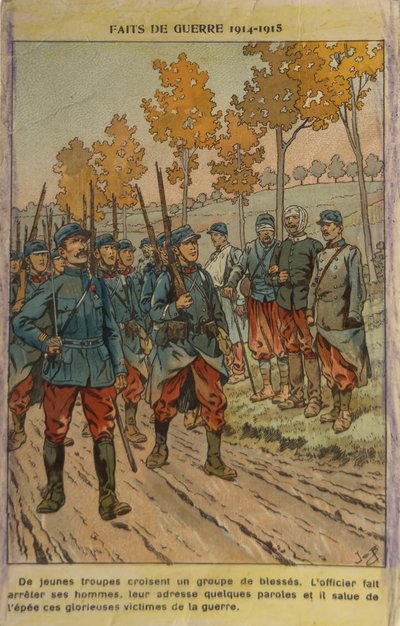 Prima Guerra Mondiale: Onorare i feriti da pseudonym for Onfray de Breville Jacques Job