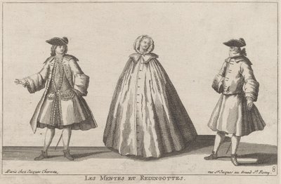 Le Menti e Redingottes da published by Jacques Chéreau