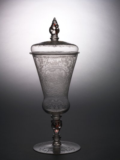 Calice coperto, c.1715 da school Bohemian