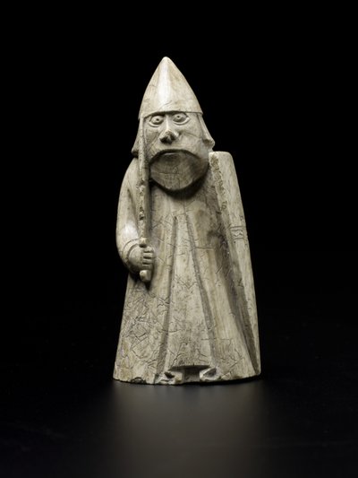 Pezzo degli scacchi di Lewis - Guardiano da school Scandinavian