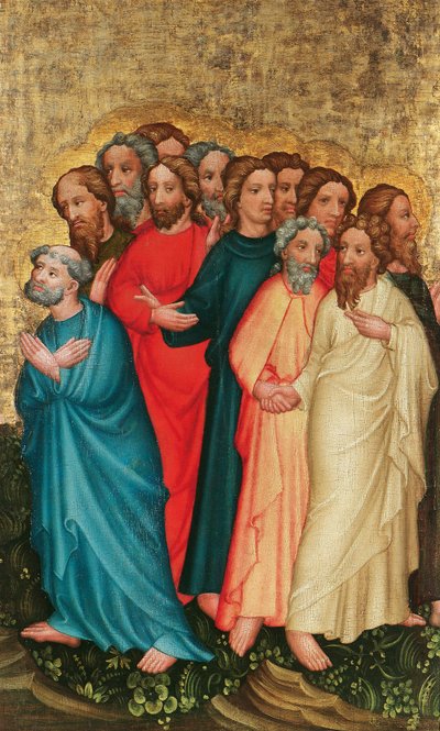 Addio degli apostoli da Österreichischer oder böhmischer Maler