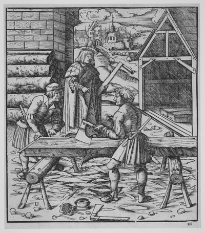 Carpentieri da the Elder Hans Burgkmair