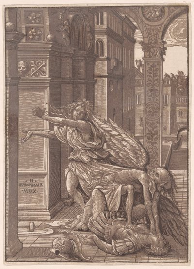 Amanti sorpresi dalla morte da the Elder Hans Burgkmair