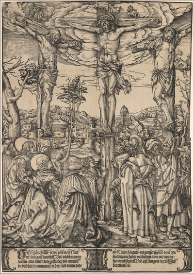 La Crocifissione da the Elder Hans Burgkmair