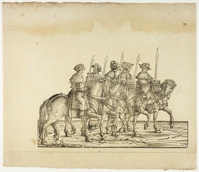 Trionfo di Massimiliano da the Elder Hans Burgkmair