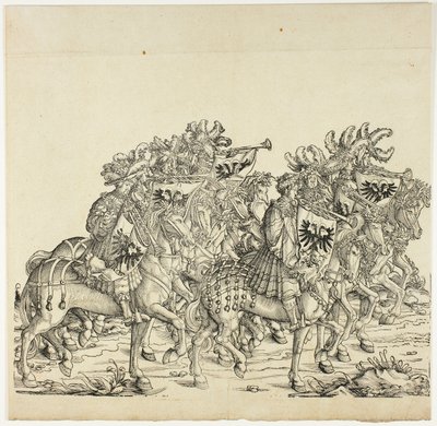 Trionfo di Massimiliano da the Elder Hans Burgkmair