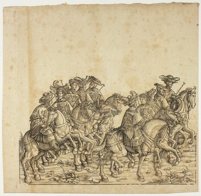 Trionfo di Massimiliano da the Elder Hans Burgkmair