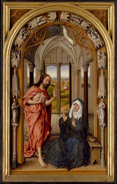 Cristo appare a sua madre, ca. 1496 da the Elder Juan de Flandes