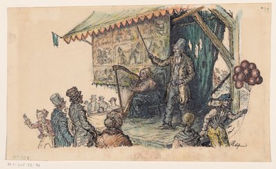 Cantante di kermesse da unknown (signed by artist)