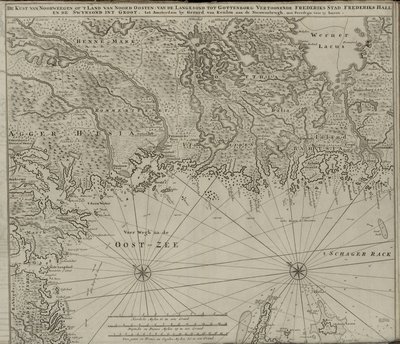 Mappa della collezione di mappe della Biblioteca Nazionale. La mappa è stata pubblicata e mostra da van Keulen