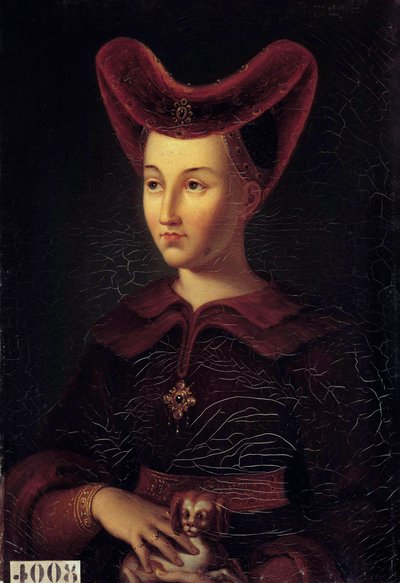 Ritratto di Margherita di Baviera, Duchessa di Borgogna da vincent Nicolas Raverat