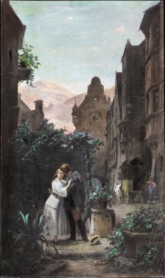 Addio, 1855 da Carl Spitzweg