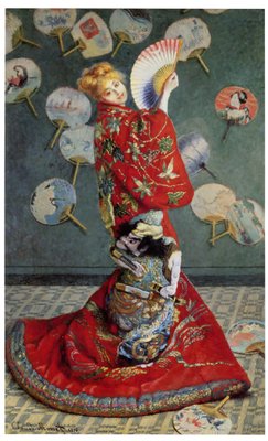 Camille Monet In Costume Giapponese