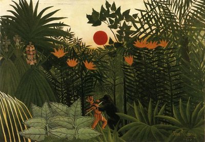 Paesaggio Tropicale Di Henri Rousseau