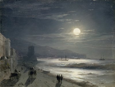 Moon Night, 1885 da Ivan Konstantinovich Aivazovsky