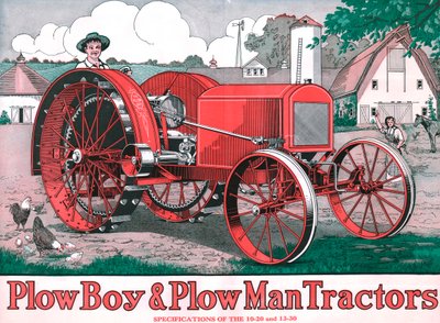 PlowBoy & PloughMan Tractors, c1916 di Unbekannt