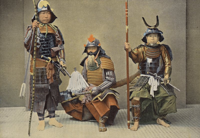 Gruppo di samurai da European Photographer