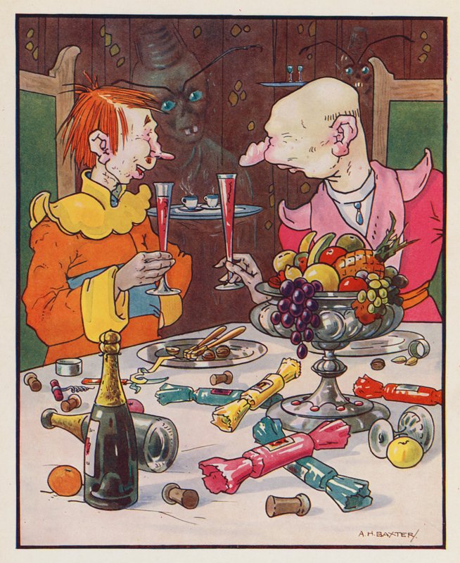 Illustrazione per I viaggi di Gulliver di Jonathan Swift da (after) American School