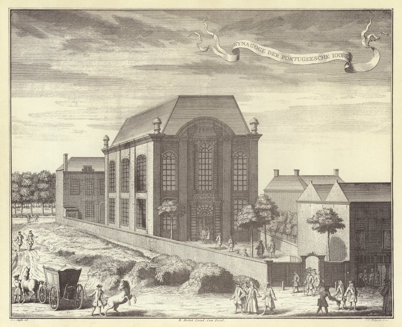 Sinagoga portoghese, Amsterdam da (after) Dutch School