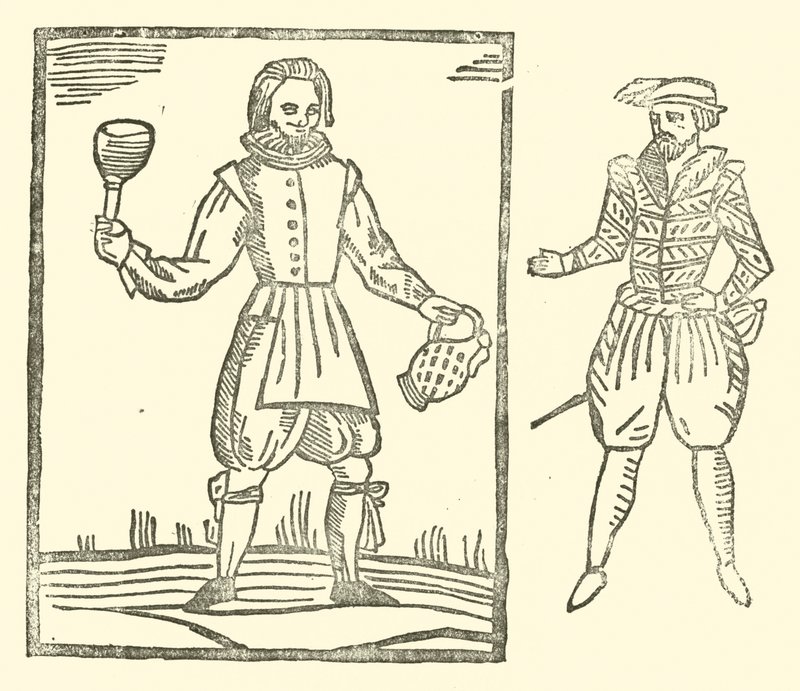 Illustrazione per The Roxburghe Ballads da (after) English School