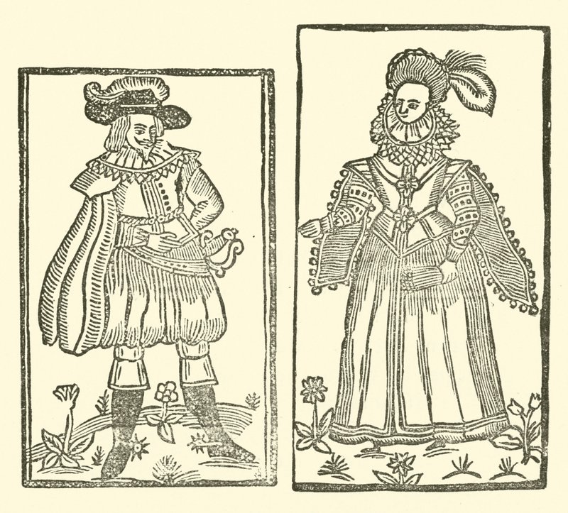 Illustrazione per The Roxburghe Ballads da (after) English School