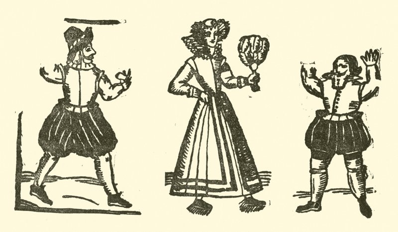 Illustrazione per The Roxburghe Ballads da (after) English School