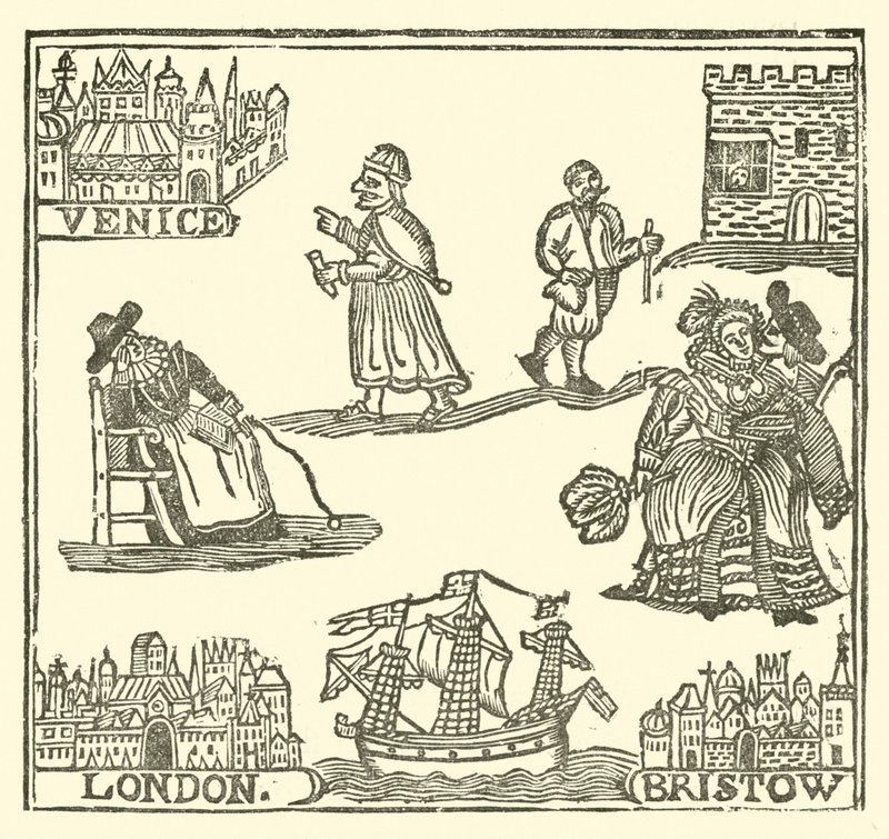 Illustrazione per The Roxburghe Ballads da (after) English School