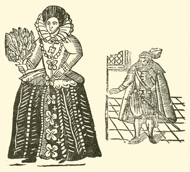 Illustrazione per The Roxburghe Ballads da (after) English School