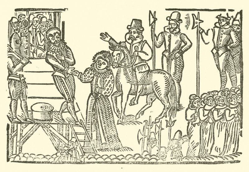Illustrazione per The Roxburghe Ballads da (after) English School
