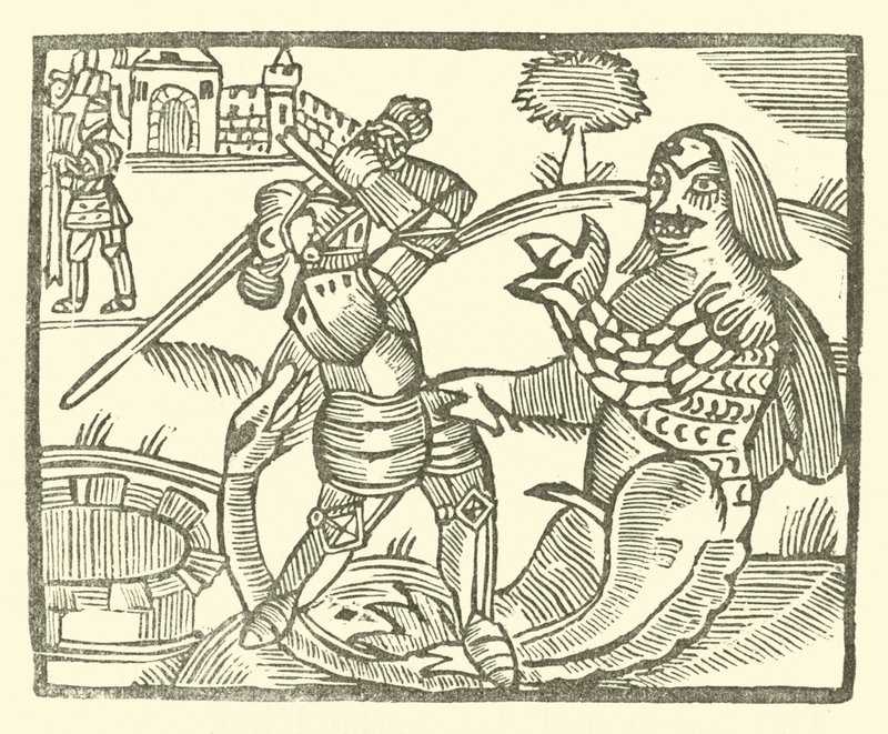Illustrazione per The Roxburghe Ballads da (after) English School