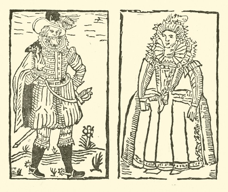 Illustrazione per The Roxburghe Ballads da (after) English School
