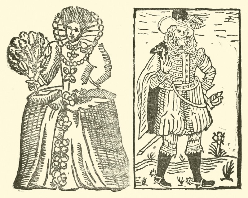 Illustrazione per The Roxburghe Ballads da (after) English School