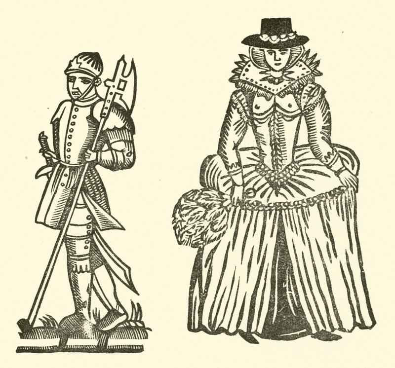 Illustrazione per The Roxburghe Ballads da (after) English School