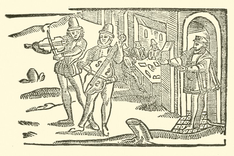 Illustrazione per The Roxburghe Ballads da (after) English School