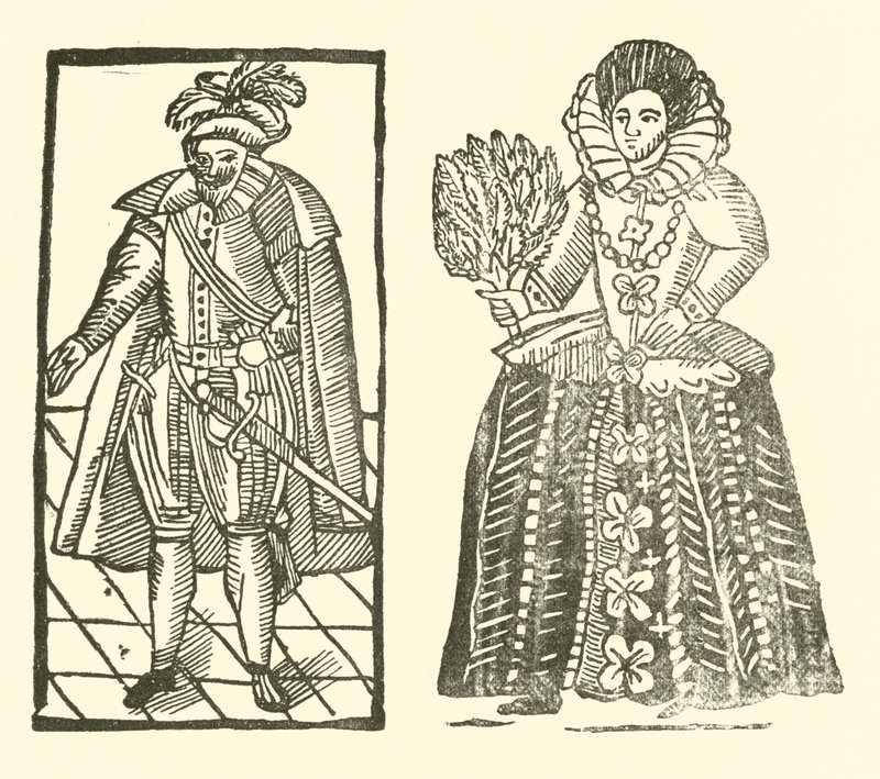Illustrazione per The Roxburghe Ballads (xilografia) da (after) English School