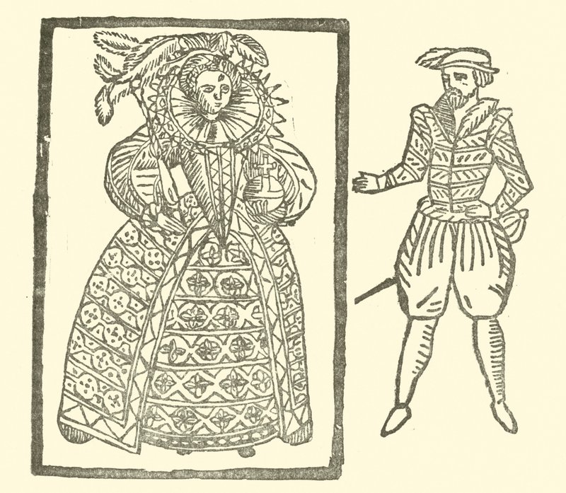 Illustrazione per The Roxburghe Ballads da (after) English School