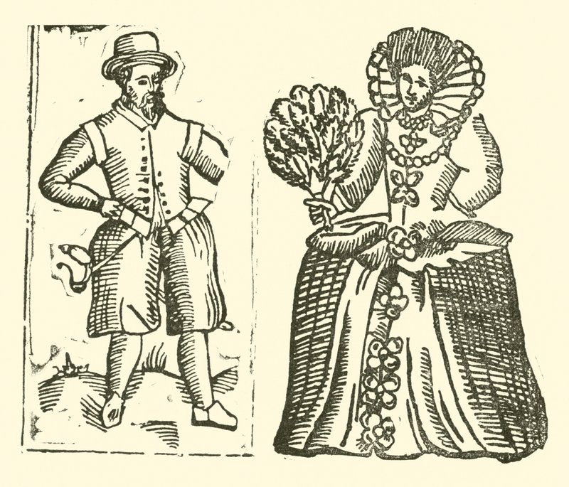 Illustrazione per The Roxburghe Ballads da (after) English School