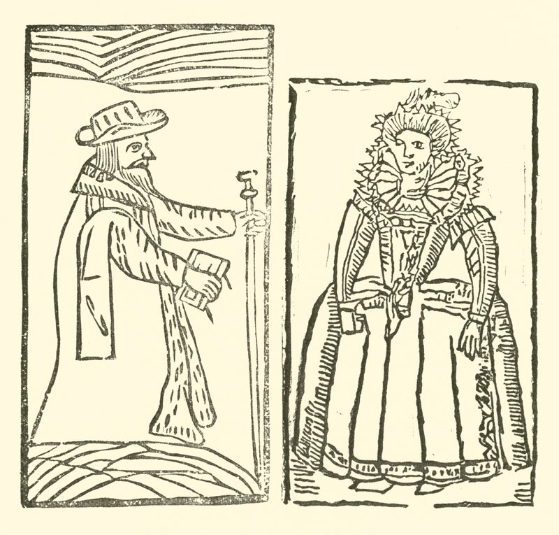 Illustrazione per The Roxburghe Ballads da (after) English School