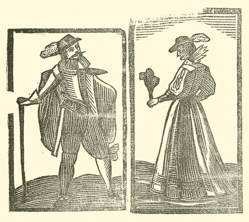 Illustrazione per The Roxburghe Ballads da (after) English School