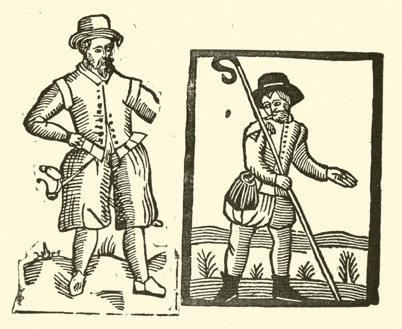 Illustrazione per The Roxburghe Ballads da (after) English School